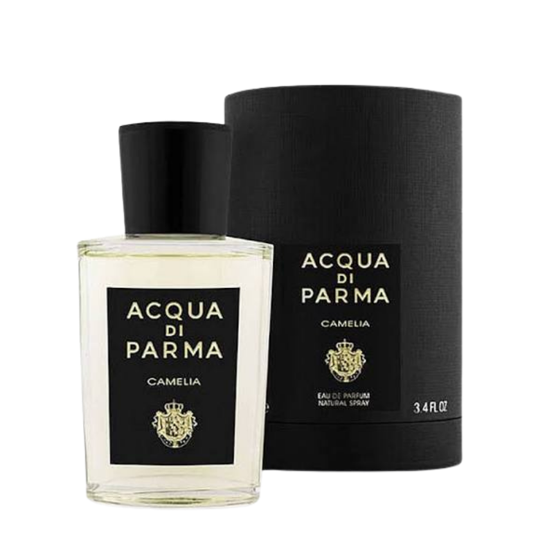 Acqua di Parma Camelia Eau de Parfum 180ml bottle available at The Perfume Savor