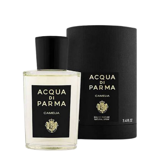 Acqua di Parma Camelia Eau de Parfum 180ml bottle available at The Perfume Savor
