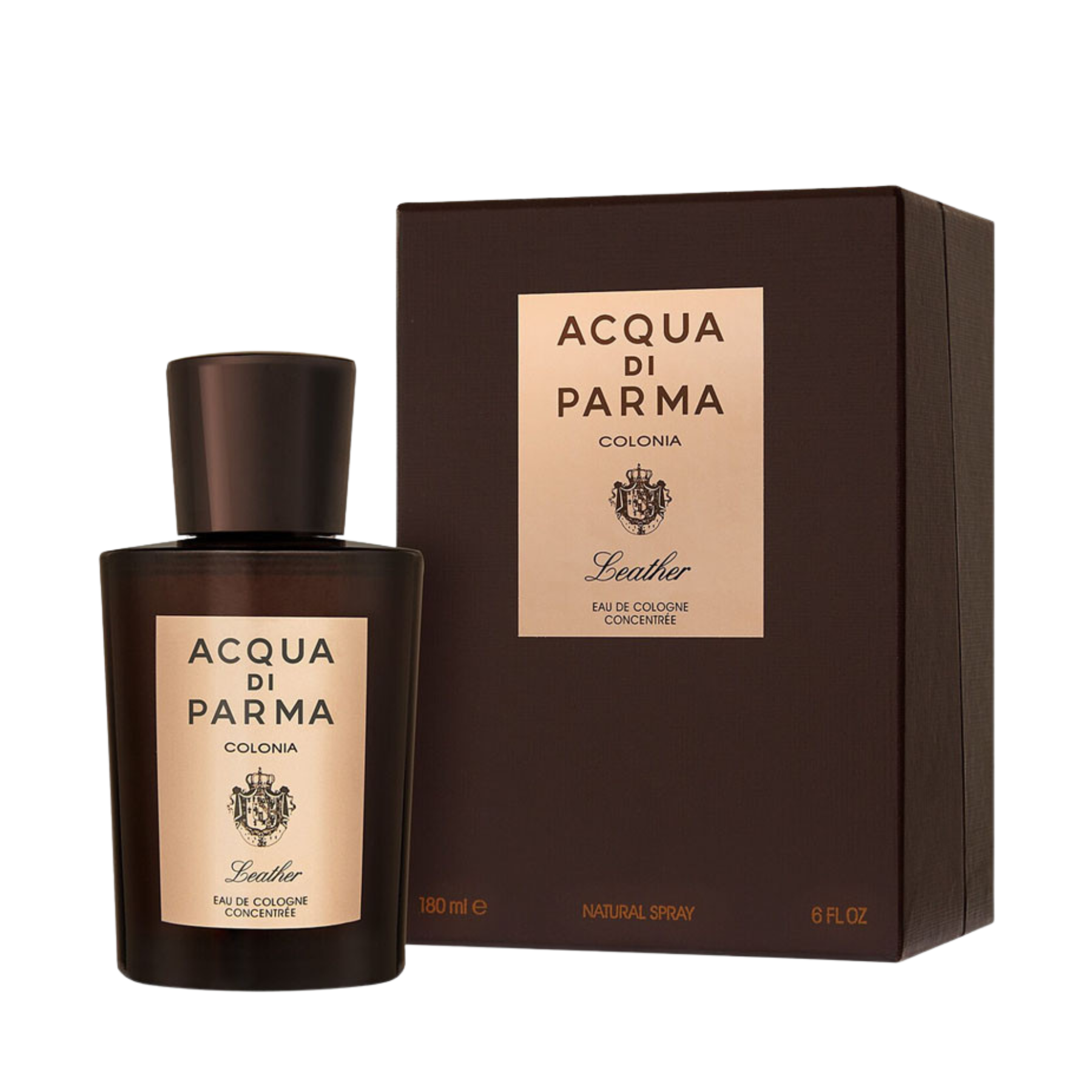 Acqua di Parma Colonia Leather Eau de Cologne Concentree for Men 100ml bottle available at The Perfume Savor