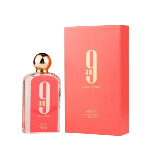Afnan 9am Pour Femme Eau de Parfum 100ml for Women bottle available at The Perfume Savor