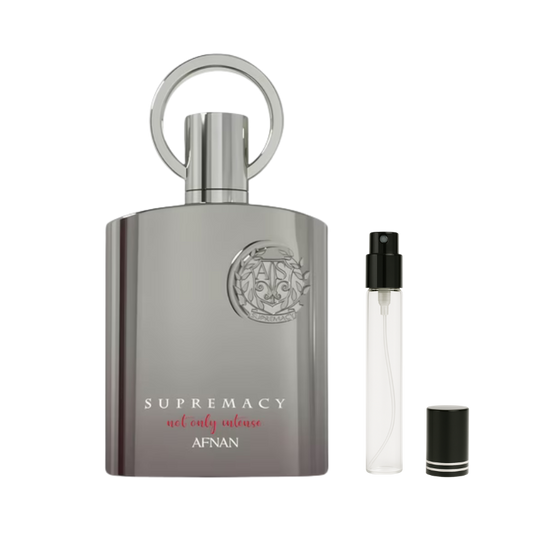 Afnan Supremacy Not Only Intense EDP decants available at The Perfume Savor