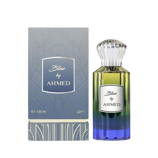 Ahmed Al Maghribi Blue by Ahmed Eau de Parfum 100ml bottle available at The Perfume Savor