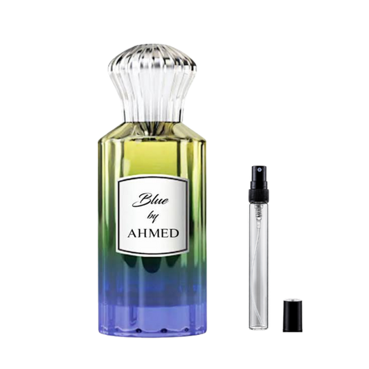 Ahmed Al Maghribi Blue by Ahmed Eau de Parfum Decants available at The Perfume Savor