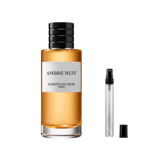 Ambre Nuit By Christian Dior Eau de Parfum sample decants available at The Perfume Savor