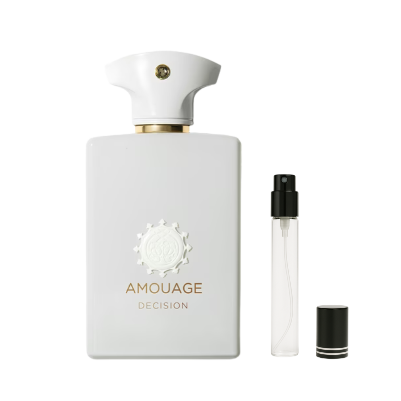 Amouage Decision Eau de Parfum Decants available at The Perfume Savor