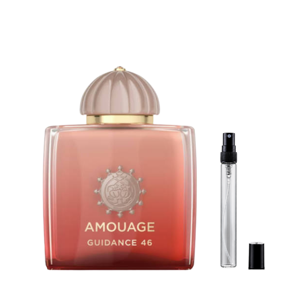 Amouage Guidance 46 Extrait de Parfum decant bottles available at The Perfume Savor