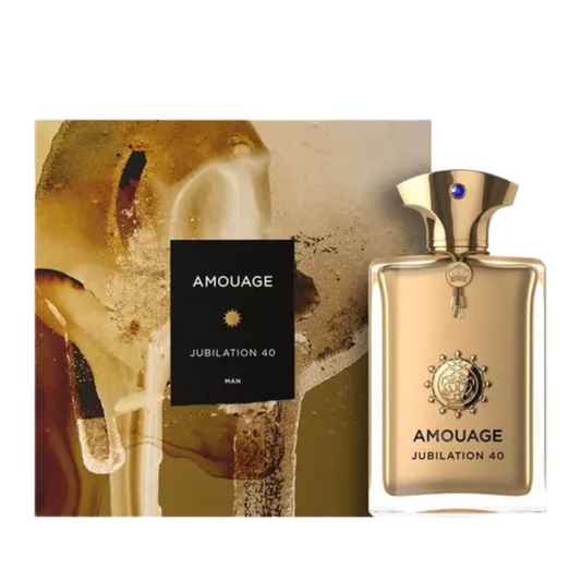 Amouage Jubilation 40 Man Extrait de Parfum 100ml bottle available at The Perfume Savor