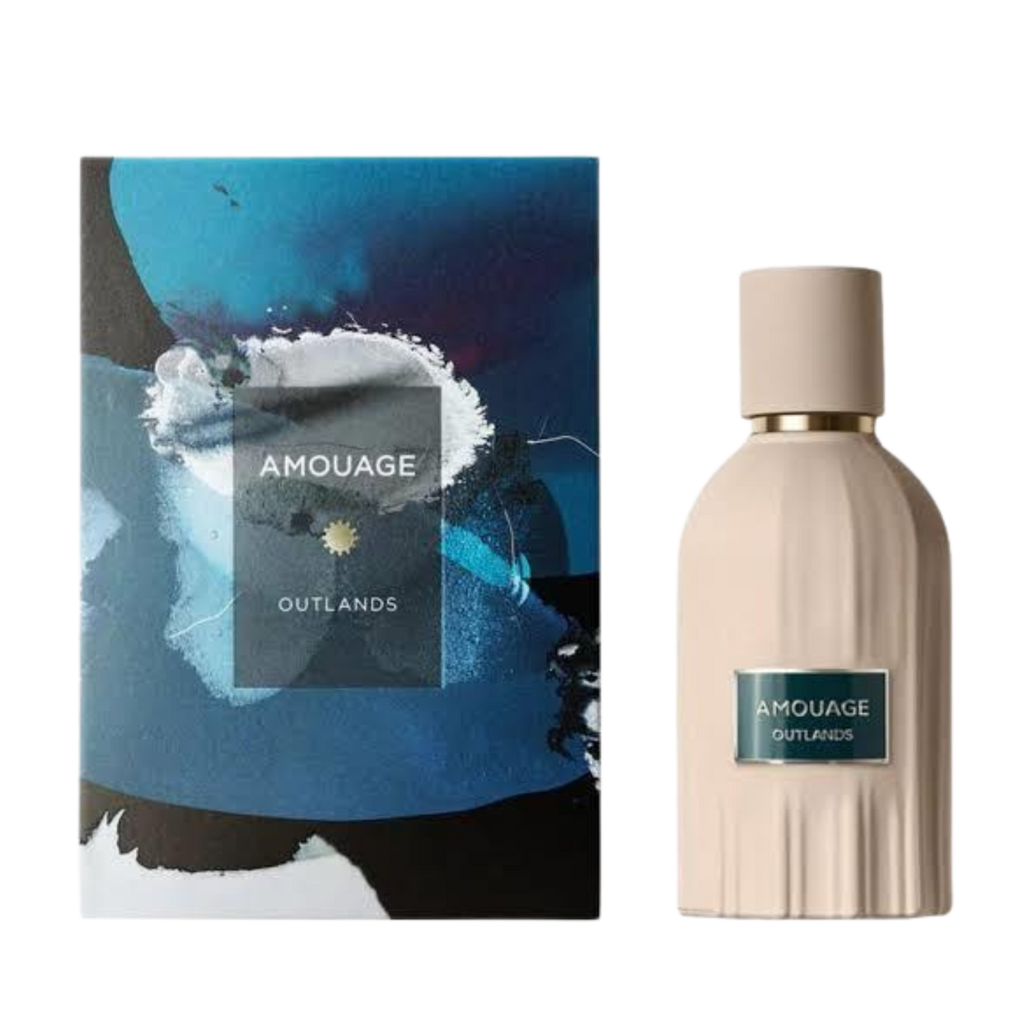 Amouage Outlands Essence de Parfum 100ml bottle available at The Perfume Savor