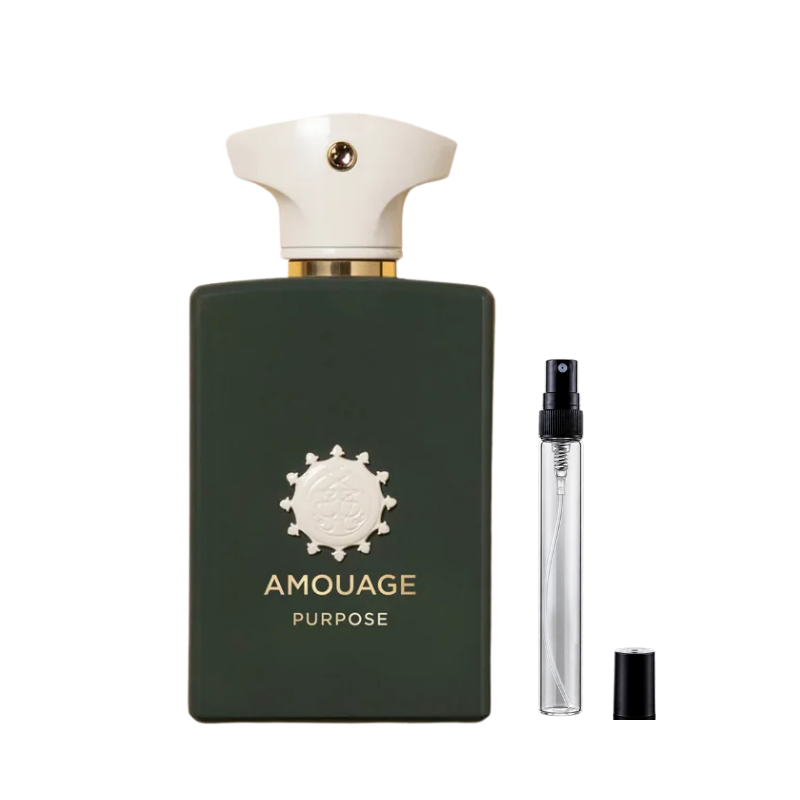 Amouage Purpose Eau de Parfum sample decants available at The Perfume Savor