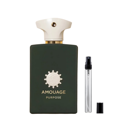 Amouage Purpose Eau de Parfum sample decants available at The Perfume Savor