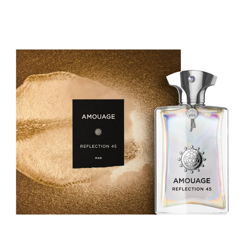 Amouage Reflection 45 Man Extrait de Parfum 100ml full bottle available at The Perfume Savor
