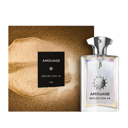 Amouage Reflection 45 Man Extrait de Parfum 100ml full bottle available at The Perfume Savor