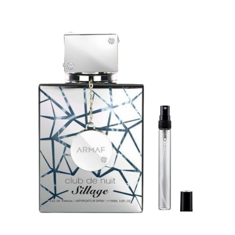 Armaf Club de Nuit Sillage Eau de Parfum decants available at The Perfume Savor