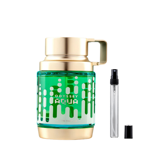 Armaf Odyssey Aqua Edition Eau de Parfum decants available at The Perfume Savor