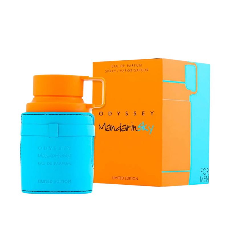 Armaf Odyssey Mandarin Sky Eau de Parfum 100ml for Men bottle available at The Perfume Savor
