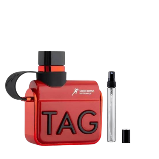 Armaf Tag Uomo Rosso Eau de Parfum Decants available at The Perfume Savor