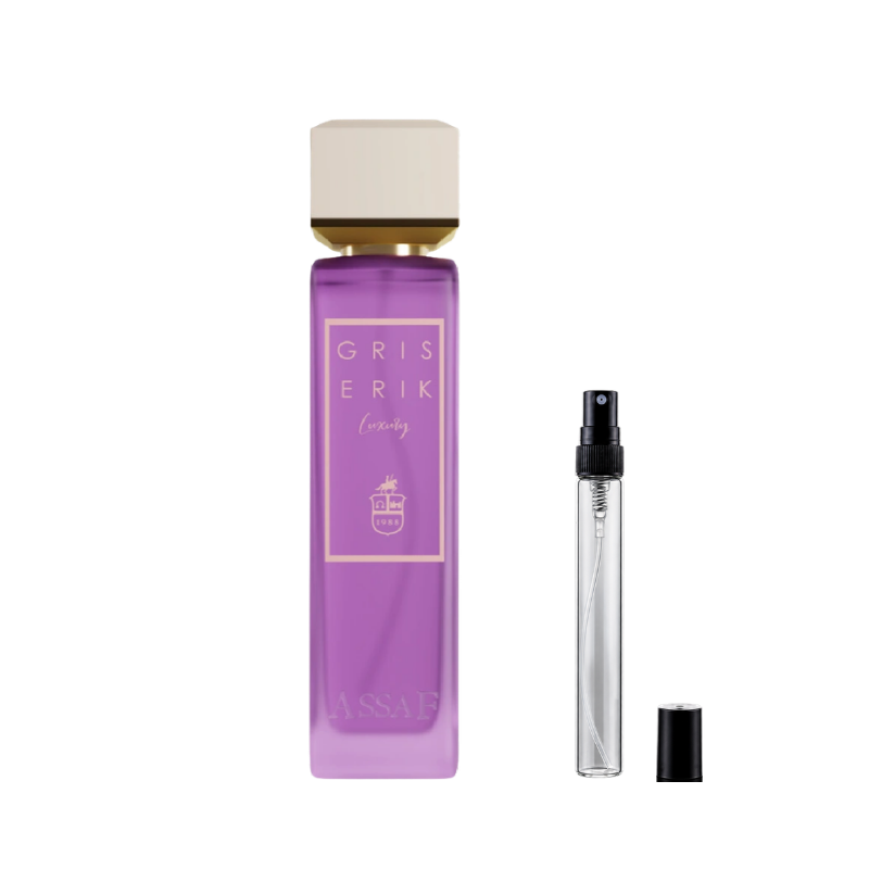 Assaf Gris Erik Eau de Parfum decants available at The Perfume Savor