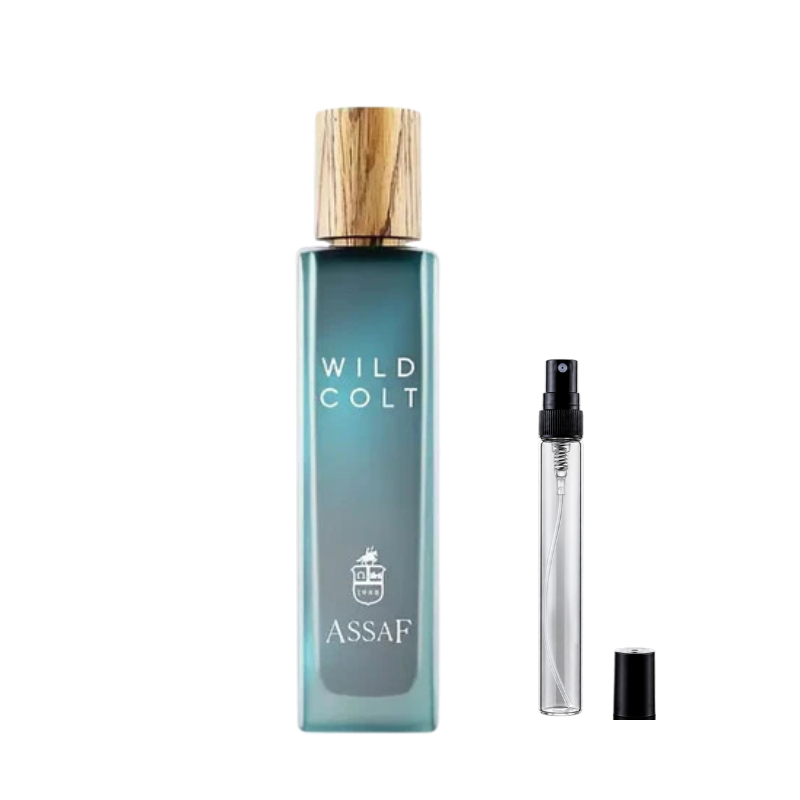 Assaf Wild Colt Eau de Parfum decants available at The Perfume Savor