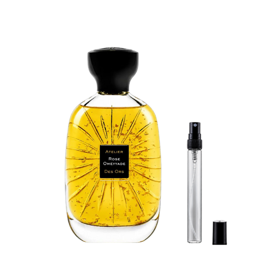 Atelier des Ors Rose Omeyyade Eau de Parfum decants available at The Perfume Savor