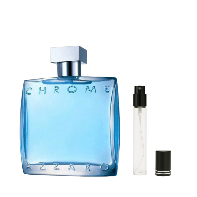 Azzaro Chrome Eau de Toilette sample decants available at The Perfume Savor