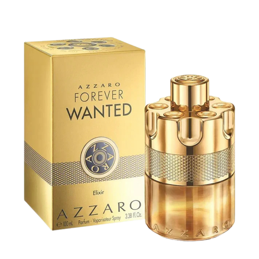 Azzaro Forever Wanted Elixir Parfum 100ml bottle available at The Perfume Savor