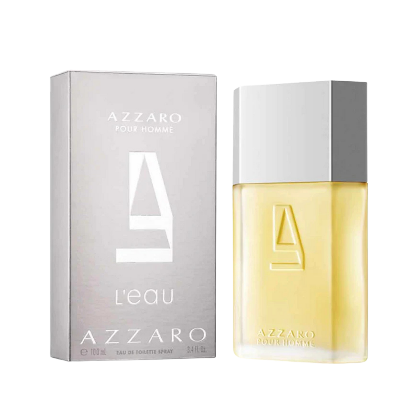 Azzaro Pour Homme L'Eau Eau de Toilette 100ml bottle available at The Perfume Savor