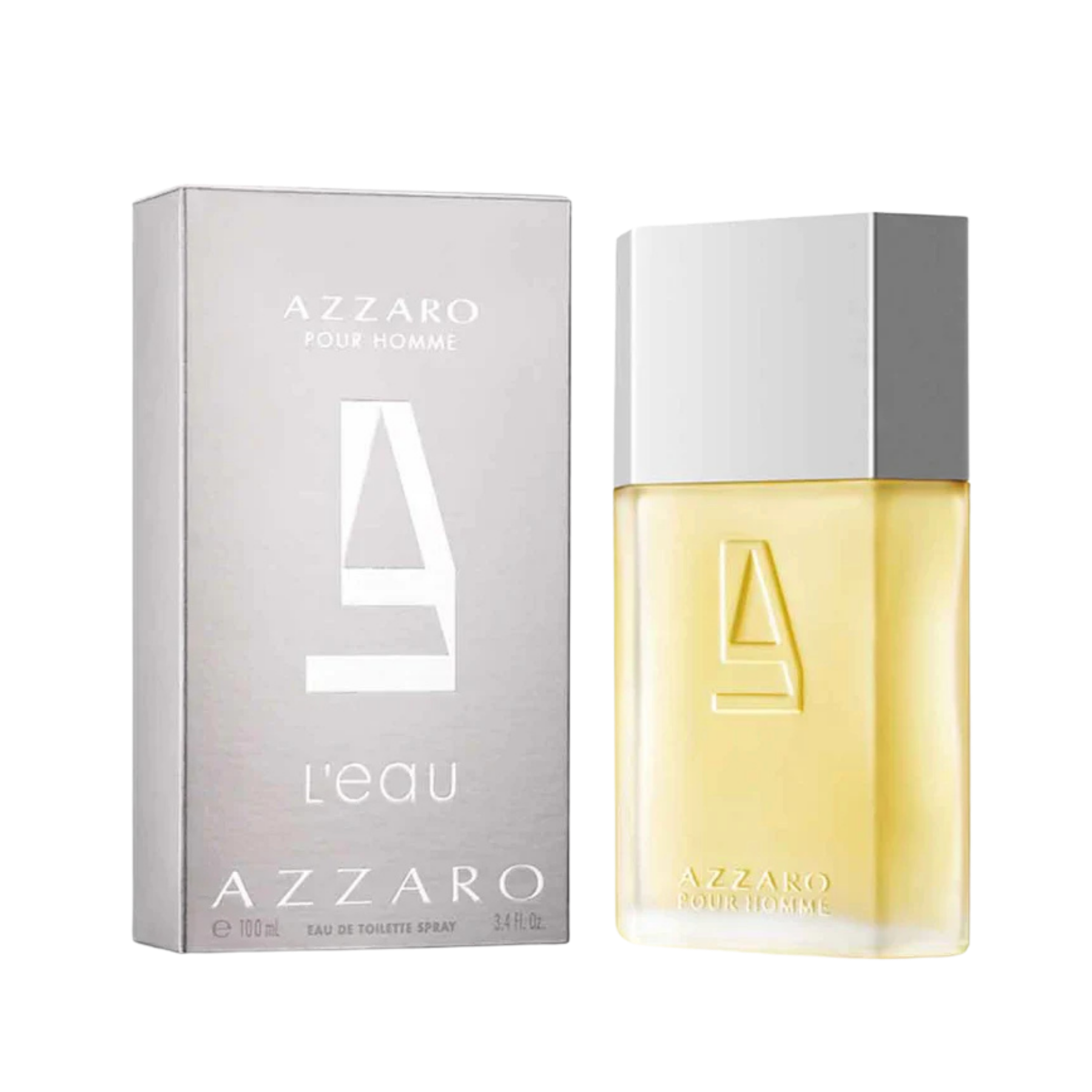 Azzaro Pour Homme L'Eau Eau de Toilette 100ml bottle available at The Perfume Savor