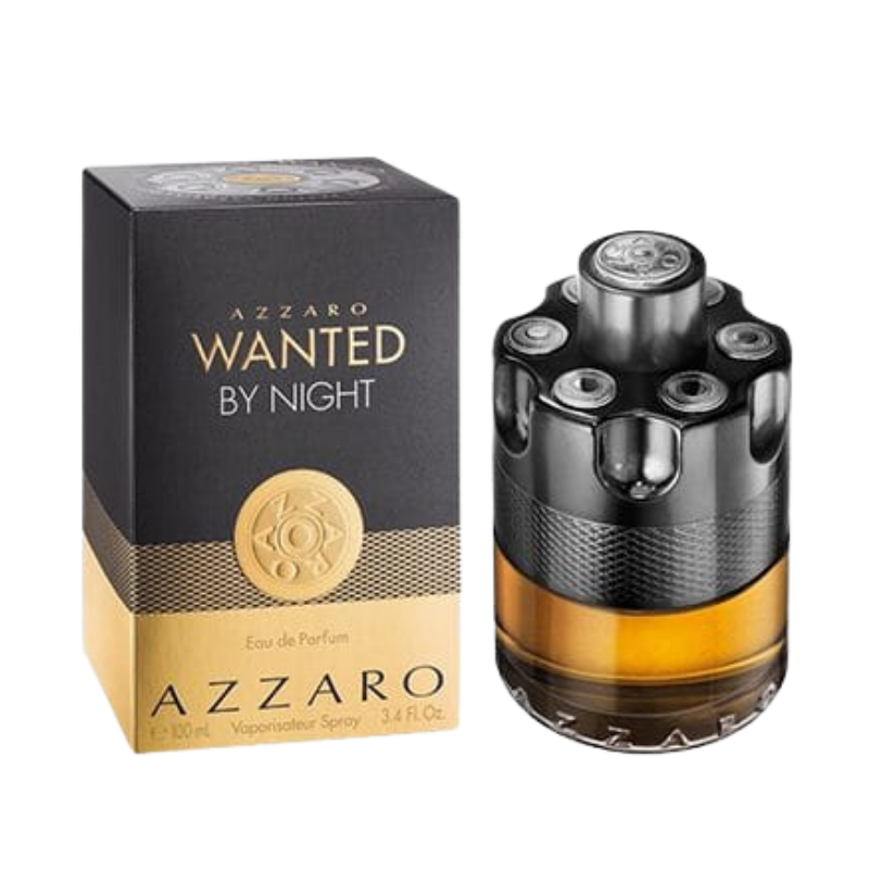Azzaro Wanted by Night Eau de Parfum 100ml bottle available at The Perfume Savor