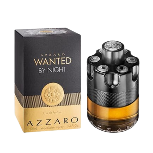Azzaro Wanted by Night Eau de Parfum 100ml bottle available at The Perfume Savor