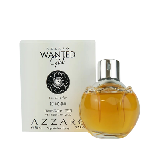 Azzaro Wanted Girl Eau de Parfum 80ml Tester bottle available at The Perfume Savor