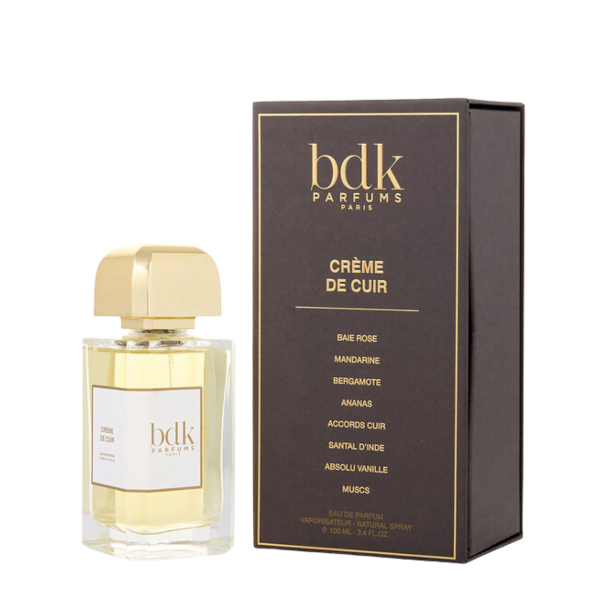 BDK Parfums Creme De Cuir EDP 100ml bottle available at The Perfume Savor