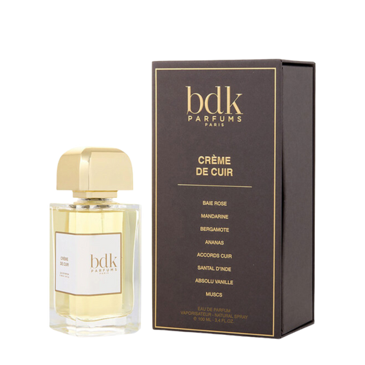 BDK Parfums Creme De Cuir EDP 100ml bottle available at The Perfume Savor