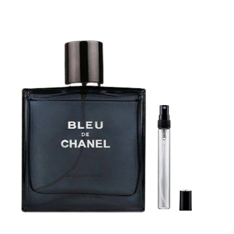Bleu de Chanel Eau de Toilette decants available at The Perfume Savor