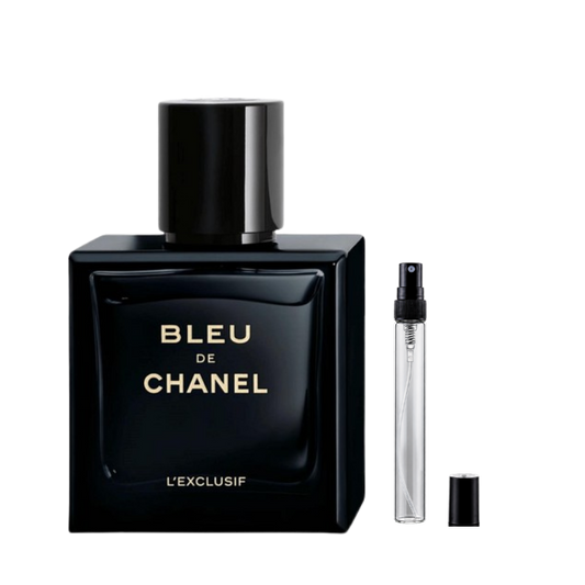 Bleu de Chanel L'Exclusif Parfum Decants available at The Perfume Savor