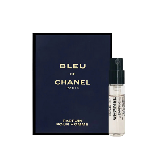 Bleu de Chanel Parfum Men 1.5ml Sample Vial available at The Perfume Savor
