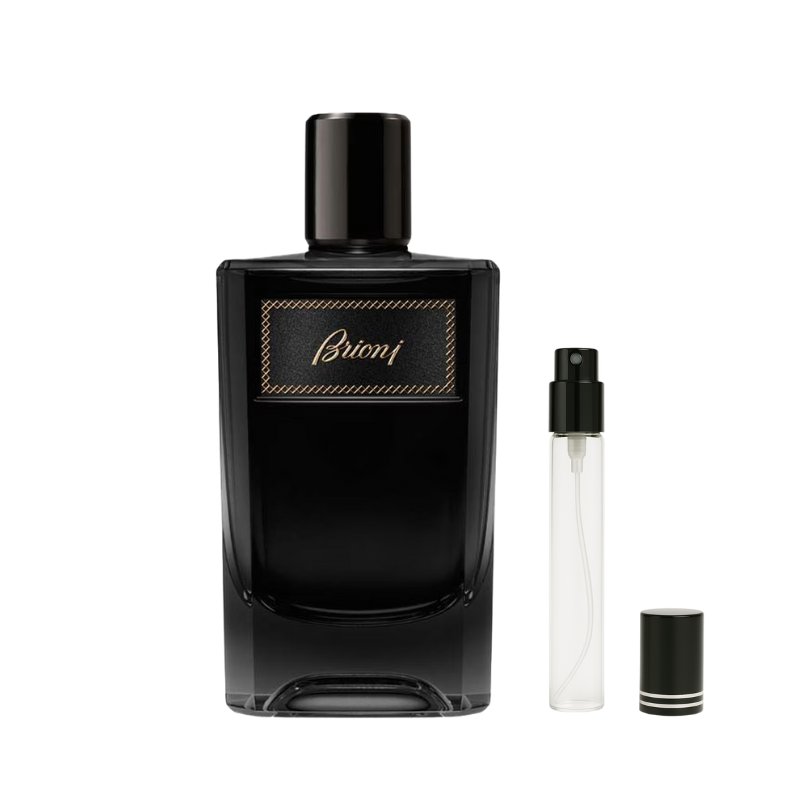Brioni EDP Intense for Men decants available at The Perfume Savor