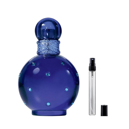 Midnight Fantasy Britney Spears Eau de Parfum decants available at The Perfume Savor