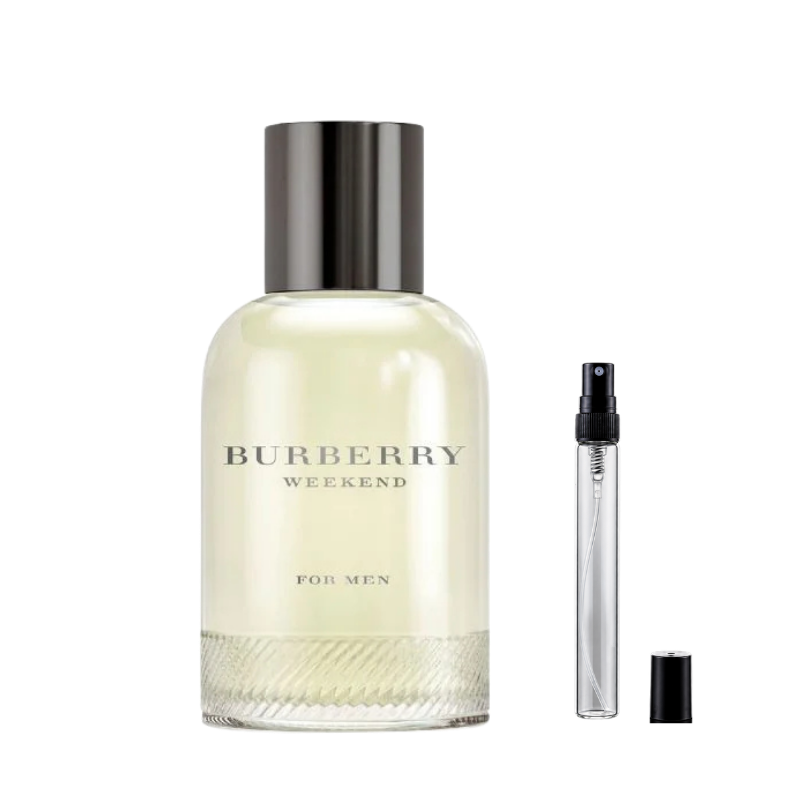 Burberry Weekend for Men Eau de Toilette decant bottles available at The Perfume Savor