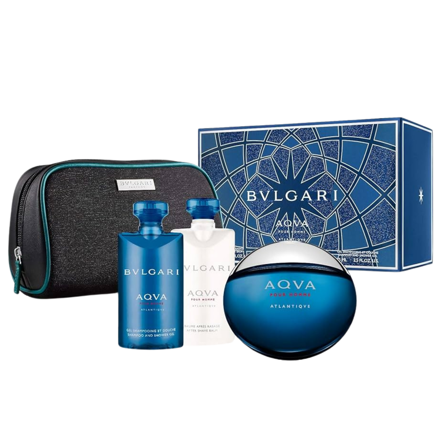 Bvlgari Aqva Atlantiqve Pour Homme EDT 3 Pcs Gift Set available at The Perfume Savor