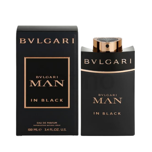 Bvlgari Man In Black Eau de Parfum 100ml bottle available at The Perfume Savor