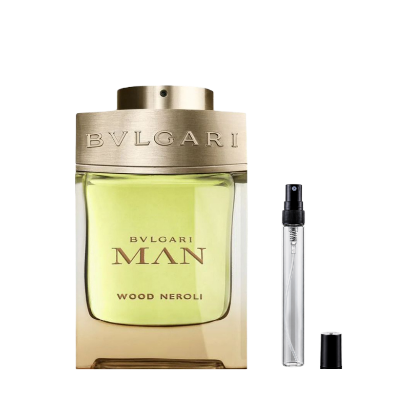 Bvlgari Man Wood Neroli Eau de Parfum decants available at The Perfume Savor