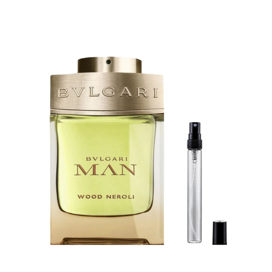 Bvlgari Man Wood Neroli Eau de Parfum decants available at The Perfume Savor