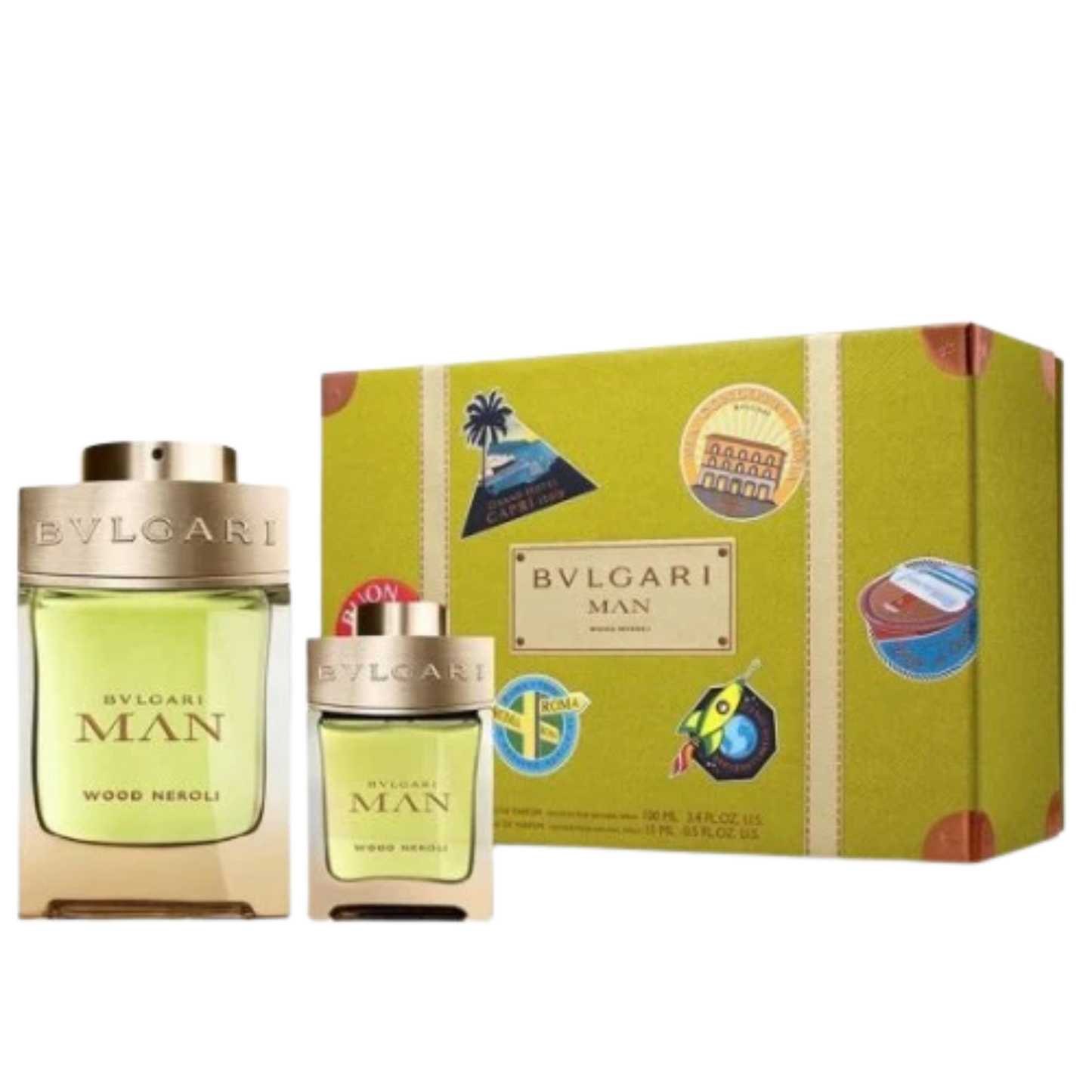 Bvlgari Man Wood Neroli EDP 2 Pcs Gift Set available at The Perfume Savor