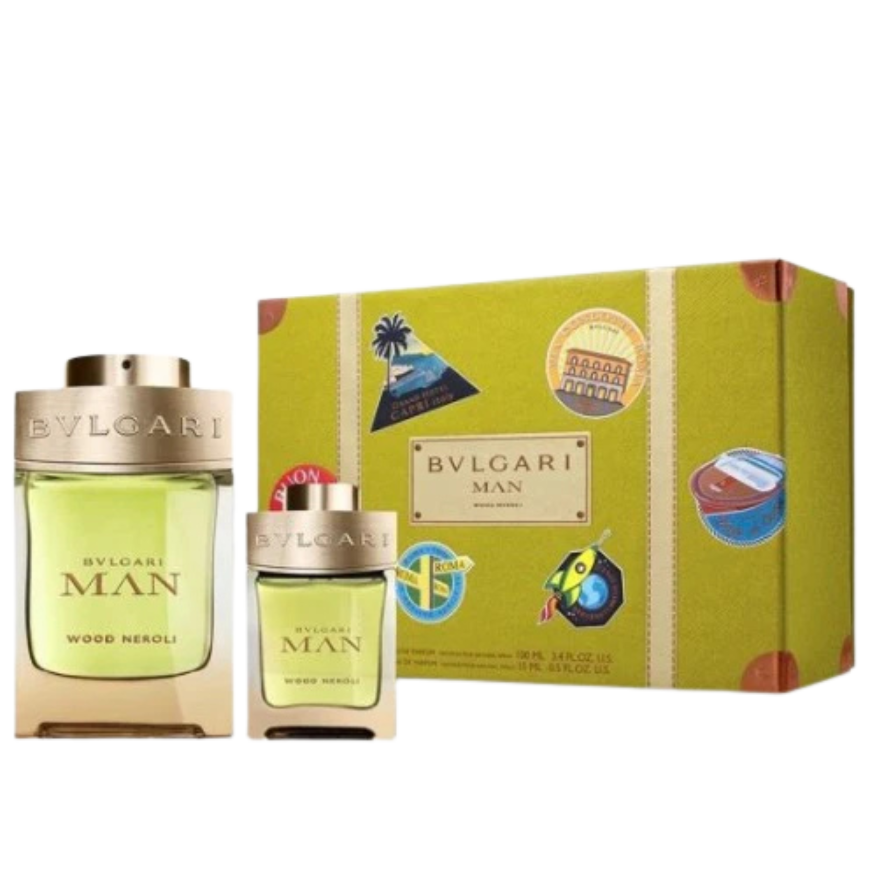 Bvlgari Man Wood Neroli EDP 2 Pcs Gift Set available at The Perfume Savor