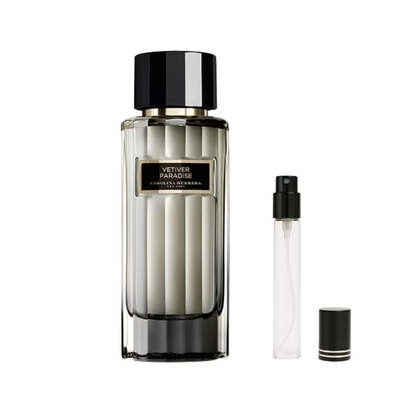 Carolina Herrera Vetiver Paradise Eau de Toilette Decants available at The Perfume Savor