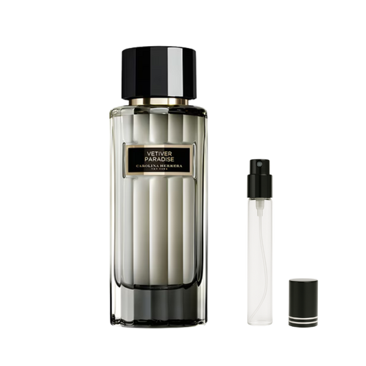 Carolina Herrera Vetiver Paradise Eau de Toilette Decants available at The Perfume Savor