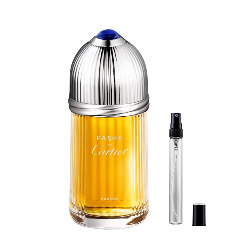 Cartier Pasha de Cartier Parfum Decants available at The Perfume Savor