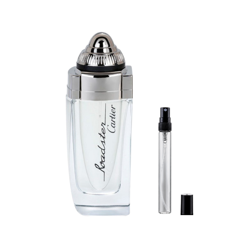 Cartier Roadster Eau de Toilette decant bottles available at The Perfume Savor