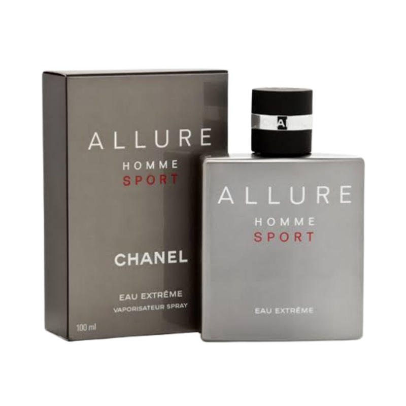 Chanel Allure Homme Sport Eau Extreme Eau de Parfum 100ml bottle available at The Perfume Savor