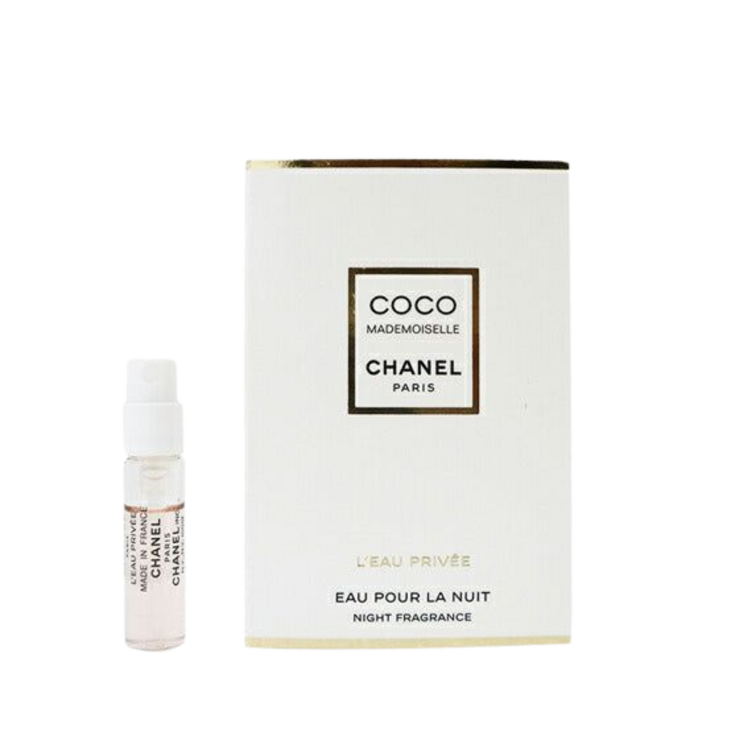 Chanel Coco Mademoiselle L'Eau Privée Women 1.5ml Sample Vial available at The Perfume Savor